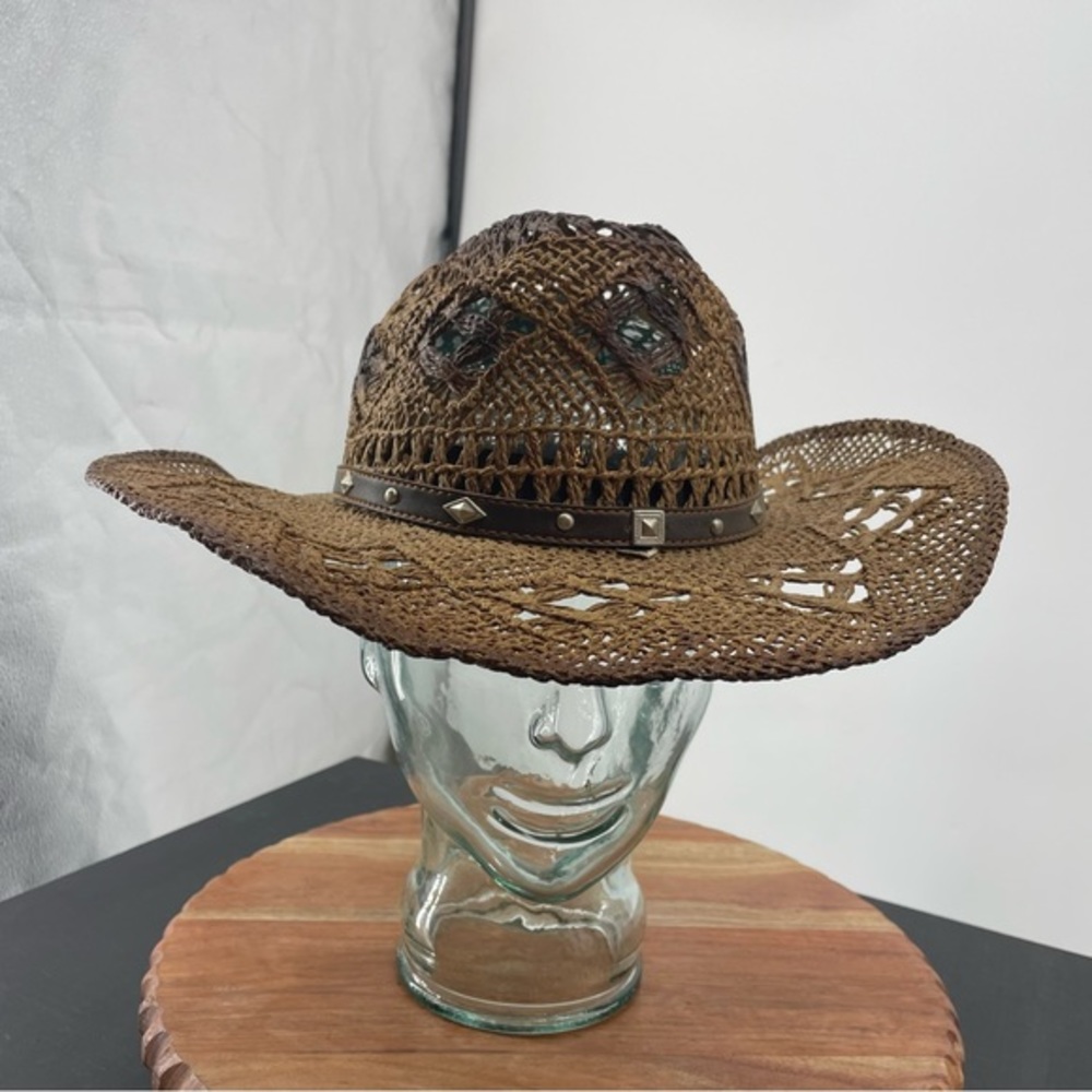 Nicol Hats international COWGIRL‎ Western HAT size medium EUC